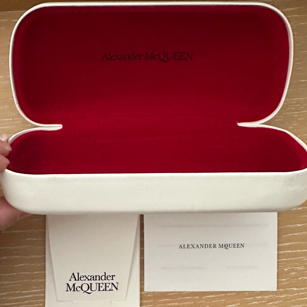 ALEXANDER McQUEEN Eyeglasses Sunglasses Case
